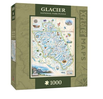 Puzzle Xplorer Maps - Glacier Master Pieces