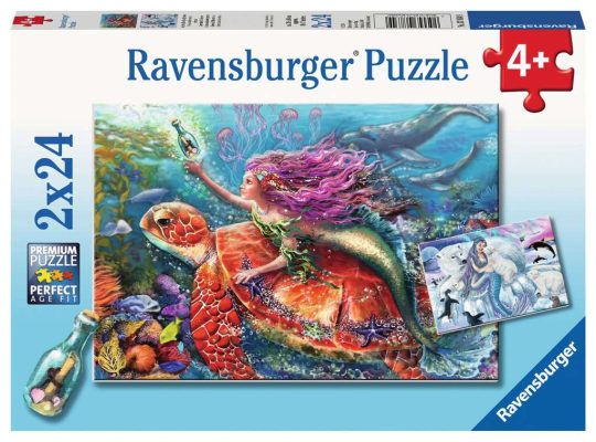 2 Puzzles - Les Aventures des Sirènes Ravensburger