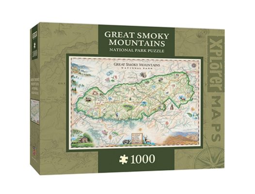 Puzzle Xplorer Maps - Great Smoky Mountains Master Pieces