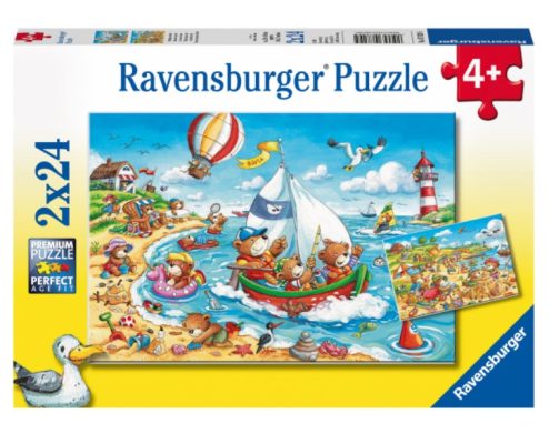 2 Puzzles - Vacances à la Mer Ravensburger