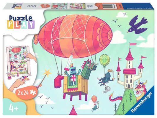 2 Puzzles - Puzzle & Play - Royale Party Ravensburger