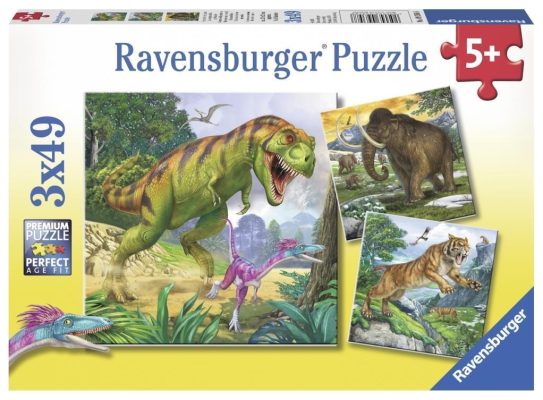 3 Puzzles - Animaux Sauvages Ravensburger