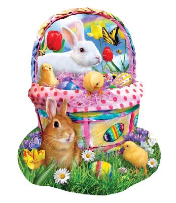 Puzzle Lori Schory - Bunny's Easter Basket SunsOut