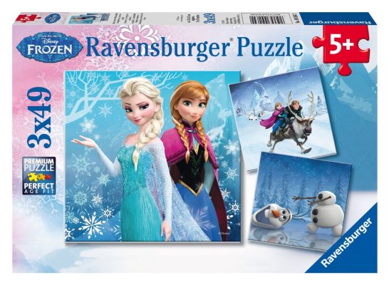 3 Puzzles - Disney La Reine des Neiges Ravensburger