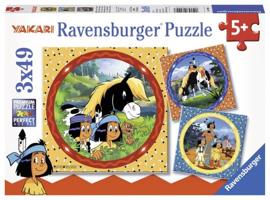 3 Puzzles - Yakari Ravensburger