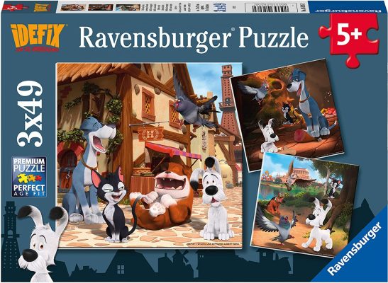 3 Puzzles - Idefix Ravensburger