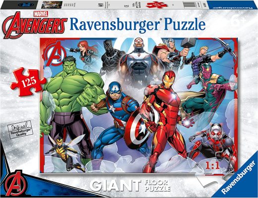 Puzzle Géant de Sol - Pièces XXL - Marvel Avengers Ravensburger