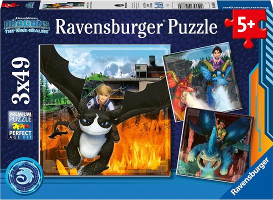 3 Puzzles - Dragons Ravensburger