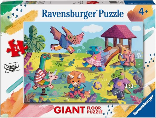 Puzzle Géant de Sol - Pièces XXL - Dinosaures Ravensburger