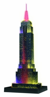 Puzzle 3D avec LED - Empire State Building by Night Ravensburger