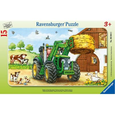 Puzzle cadre - Tracteur à la ferme Ravensburger