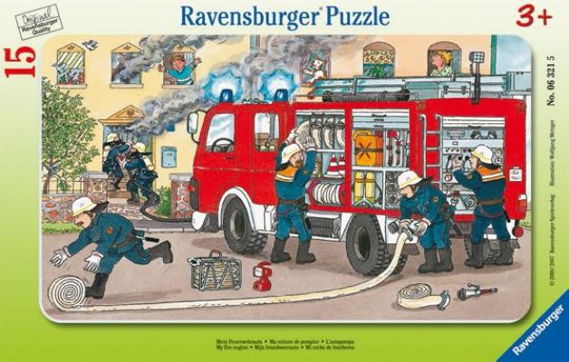 Puzzle Cadre - Les Pompiers Ravensburger