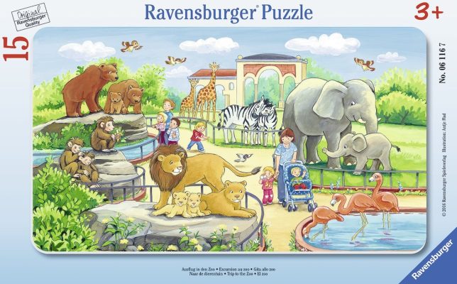 Puzzle Cadre - Voyage au Zoo Ravensburger