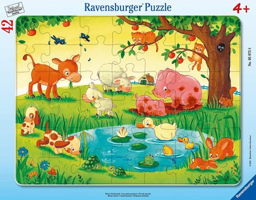 Puzzle Cadre - Animaux de la Ferme Ravensburger