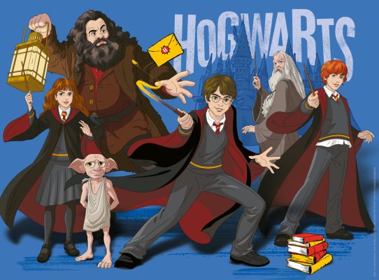 Puzzle Pièces XXL - Harry Potter à l'école de magie de Poudlard