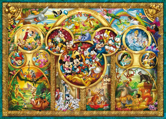 Puzzle Le Monde Magique de Disney en Médaillon Ravensburger