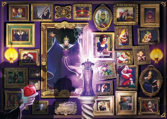 Puzzle La méchante Reine-Sorcière - Collection Disney Villainous