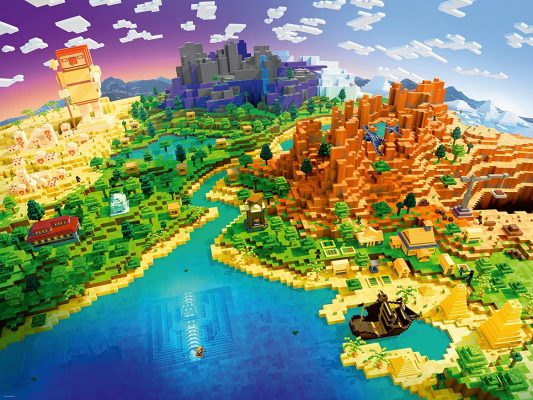 Puzzle World of Minecraft Ravensburger