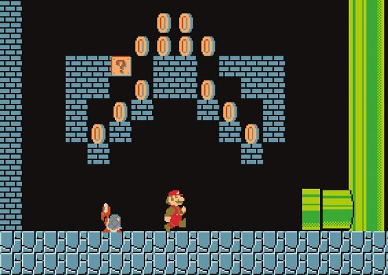 Puzzle Super Mario Bros - Underground Adventures Winning Moves