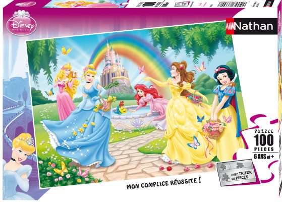 Puzzle Disney Princess : Le Jardin des Princesses Nathan