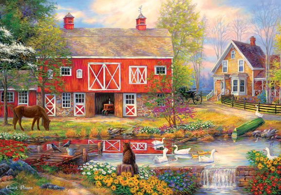 Puzzle Reflections on Country Living Master Pieces