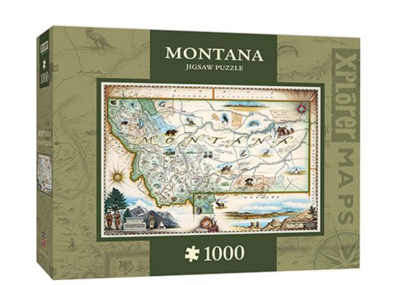 Puzzle Xplorer Maps - Montana Master Pieces