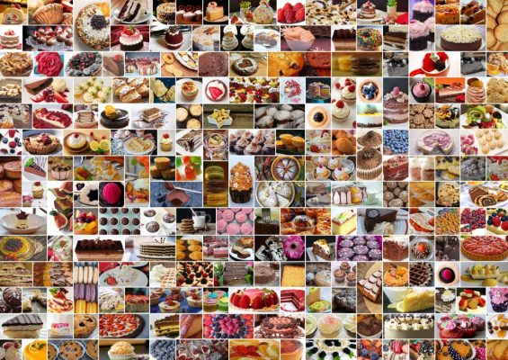 Puzzle Collage - Gâteaux Grafika