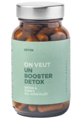 Compléments alimentaires foie & digestion « On veut…un booster Détox »                                - Atelier Nubio