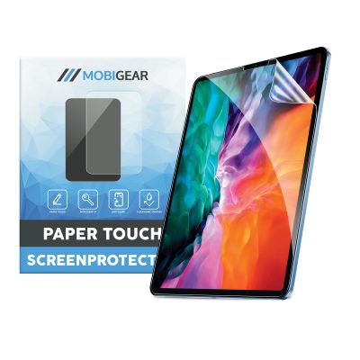 Mobigear Paper Touch - Apple iPad Pro 11 (2018) Protection d'écran Anti-Glare Film - Compatible Coque