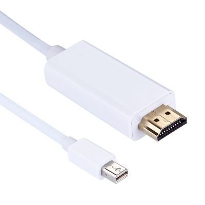 Mobigear - Câble Mini DisplayPort vers HDMI 1.8 mètres - Blanc