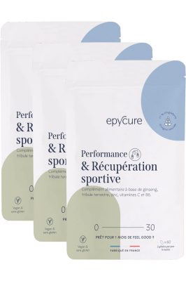 Cure Performance Sportive et Récupération - Cure de 3 mois                                - Epycure