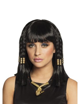 Perruque courte egypte noire femme