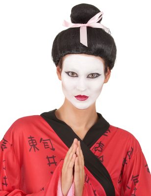 Perruque Geisha femme