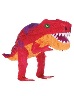 Piñata T-Rex rouge 58 x 29 x 23 cm