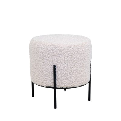 pouf-rond-tissu-bouclette-metal-o355cm-house-nordic-alford