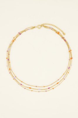 Collier multirangà pierres colorées | My Jewellery