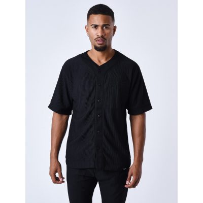 Chemise manches courtes style maillot baseball Project X Paris