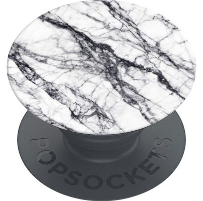 PopSockets PopGrip Basic - Poignée de téléphone - Stone Marble