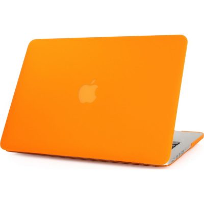 Mobigear Matte - Apple MacBook Pro 13 Pouces (2012-2015) Coque MacBook Rigide - Orange