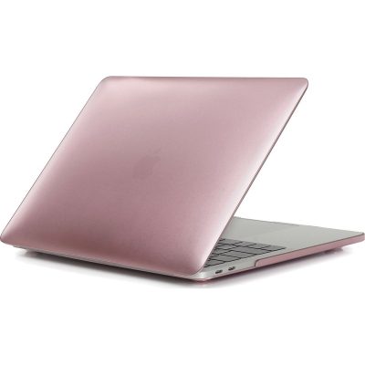 Mobigear Metallic - Apple MacBook Pro 16 Pouces (2019-2020) Coque MacBook Rigide - Rose doré