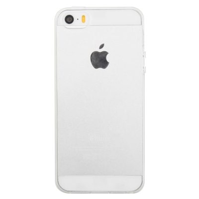 Mobigear Basics - Coque Apple iPhone SE (2016) Coque arrière en TPU Souple - Transparent