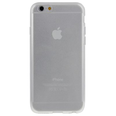 Mobigear Basics - Coque Apple iPhone 6s Coque arrière en TPU Souple - Transparent