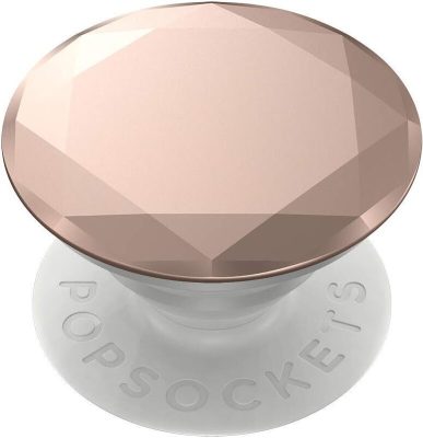 PopSockets PopGrip - Poignée de téléphone - Diamond Rose Gold