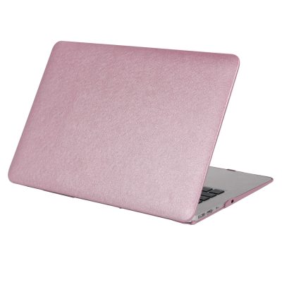 Mobigear Silk Texture - Apple MacBook Pro 15 Pouces (2008-2012) Coque MacBook Rigide - Violet