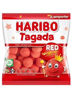 Sachet bonbons Haribo fraises Tagada 120 gr