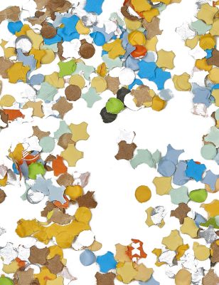Sachet Confettis multicolores 100 grammes