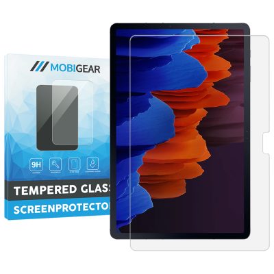 Mobigear - Samsung Galaxy Tab S7 Plus Verre trempé Protection d'écran - Compatible Coque