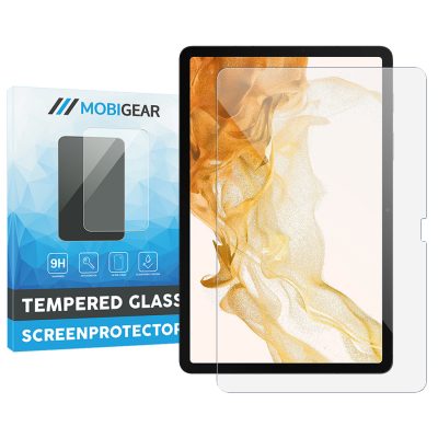 Mobigear - Samsung Galaxy Tab S8 Plus Verre trempé Protection d'écran - Compatible Coque