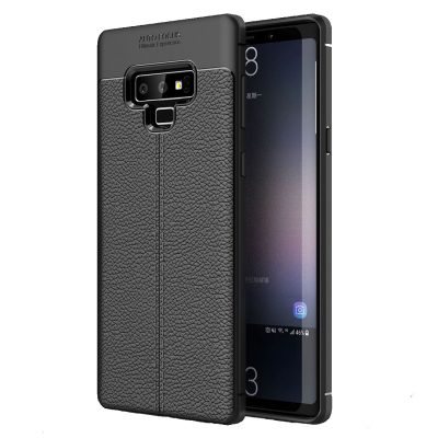 Mobigear Luxury - Coque Samsung Galaxy Note 9 Coque arrière en TPU Souple - Noir