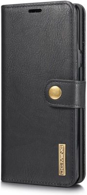 Mobigear Snap Button - Coque Samsung Galaxy Note 9 Détachable 2in1 Etui - Noir